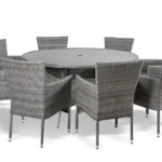 Zestaw ogrodowy PREMIUM Lavina Stół z krzesłami 8 osobowy