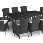 Zestaw Mebli Ogrodowych Rattanowych Bahama Set Max 8 Krzeseł