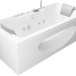 Wanna wolnostojąca z hydromasażem UTAH (03/12) jacuzzi 80x170x58cm