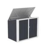 Osłona Kosza na śmieci POLLY, Zabudowa kosza, śmietnika, Schowek, Wiata na kosze Antracyt